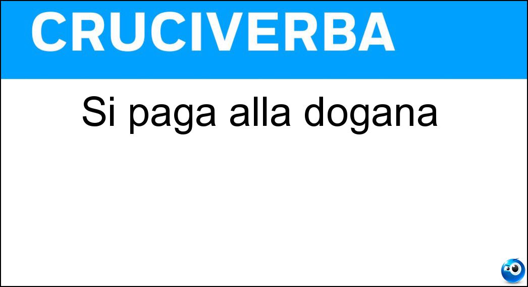 Definizione Cruciverba: Farla vuole dire andare avanti e indietro