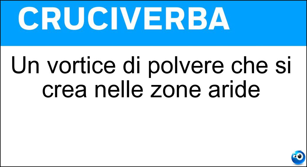 vortice polvere