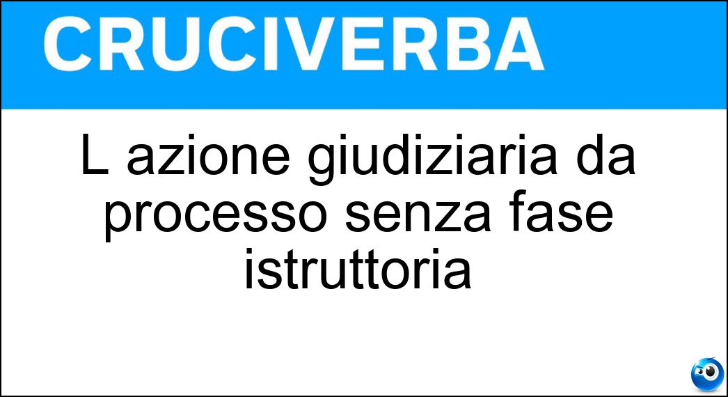 azione giudiziaria