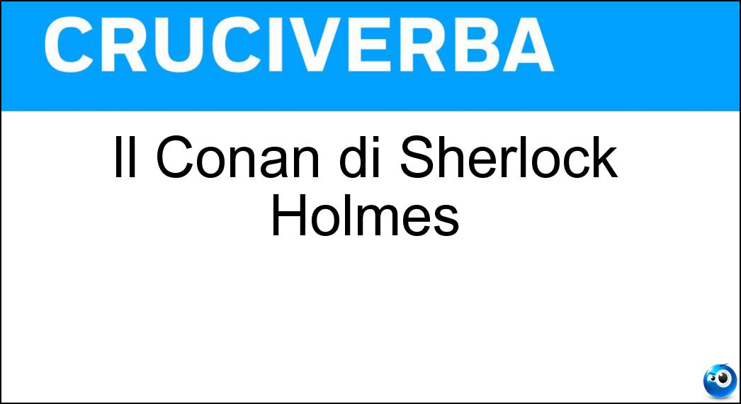 conan sherlock