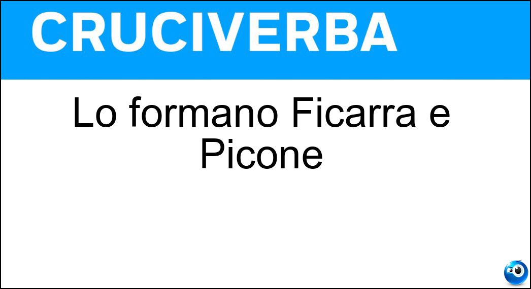 Lo formano Ficarra e Picone Soluzione Lo formano Ficarra e Picone - Duo