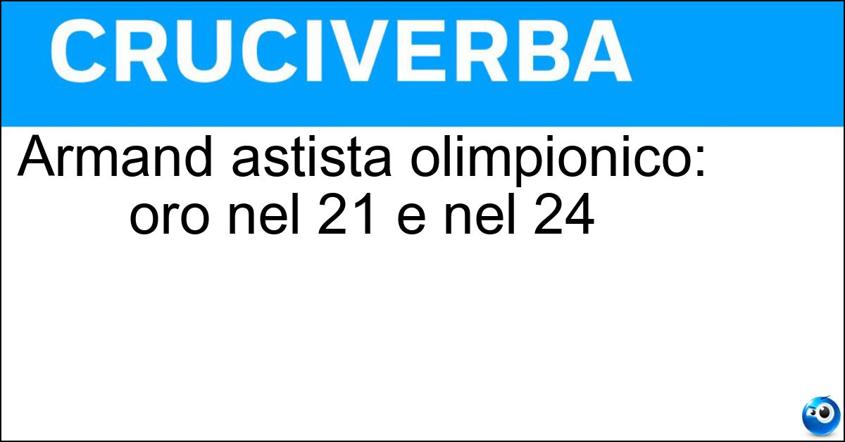 Soluzione Armand astista olimpionico: oro nel 21 e nel 24 - Duplantis