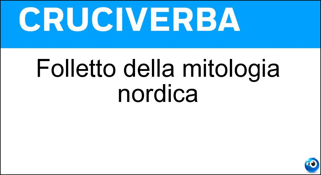 Folletto della mitologia nordica