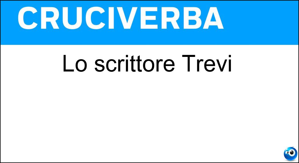 scrittore trevi