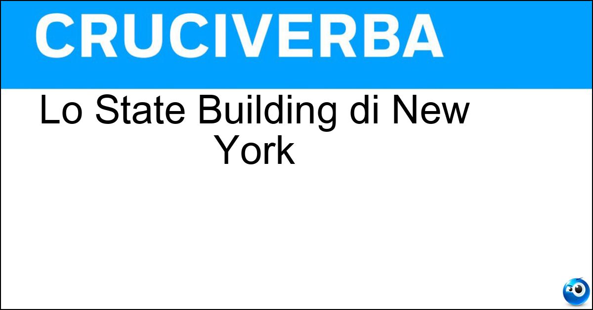 Soluzione Lo State Building di New York - Empire