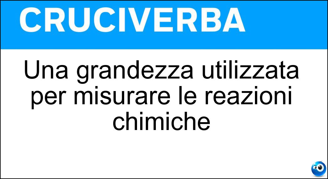 grandezza utilizzata