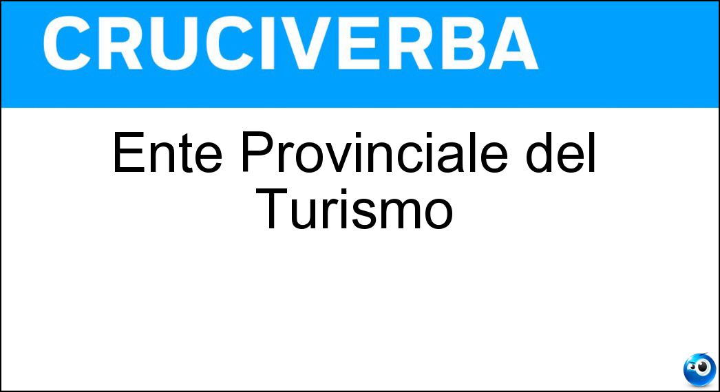 Soluzione Ente Provinciale del Turismo - Ept