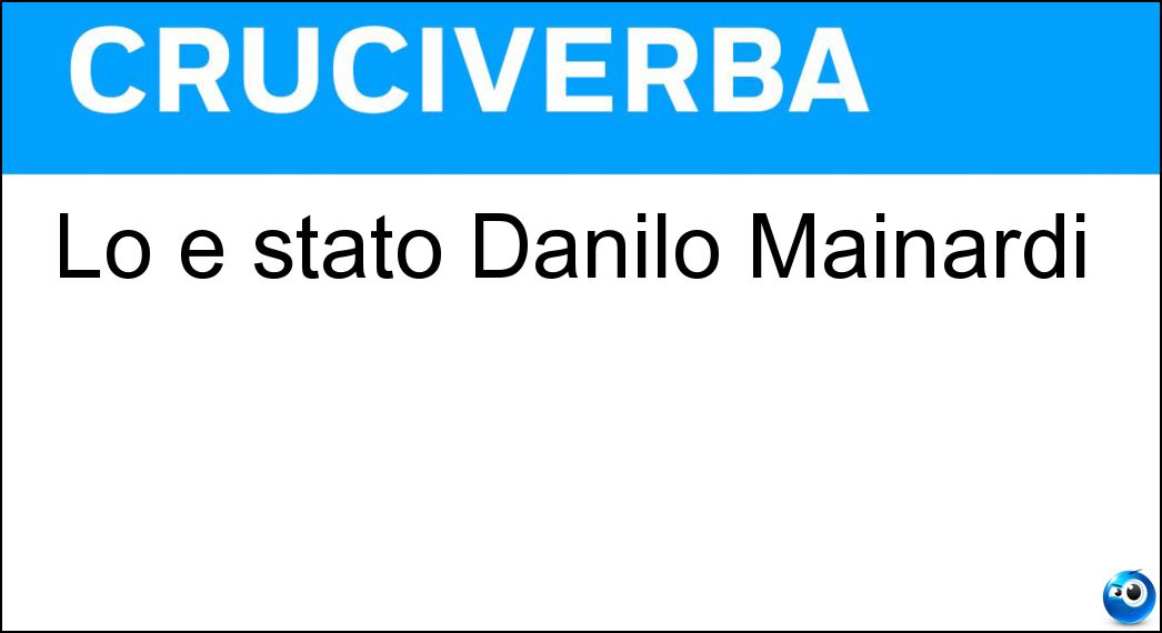 Lo è stato Danilo Mainardi Soluzione Cruciverba: Lo è stato Danilo Mainardi - Risposta Etologo