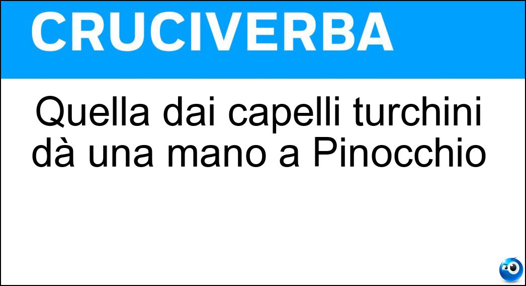 Definizione Cruciverba: Farla vuole dire andare avanti e indietro