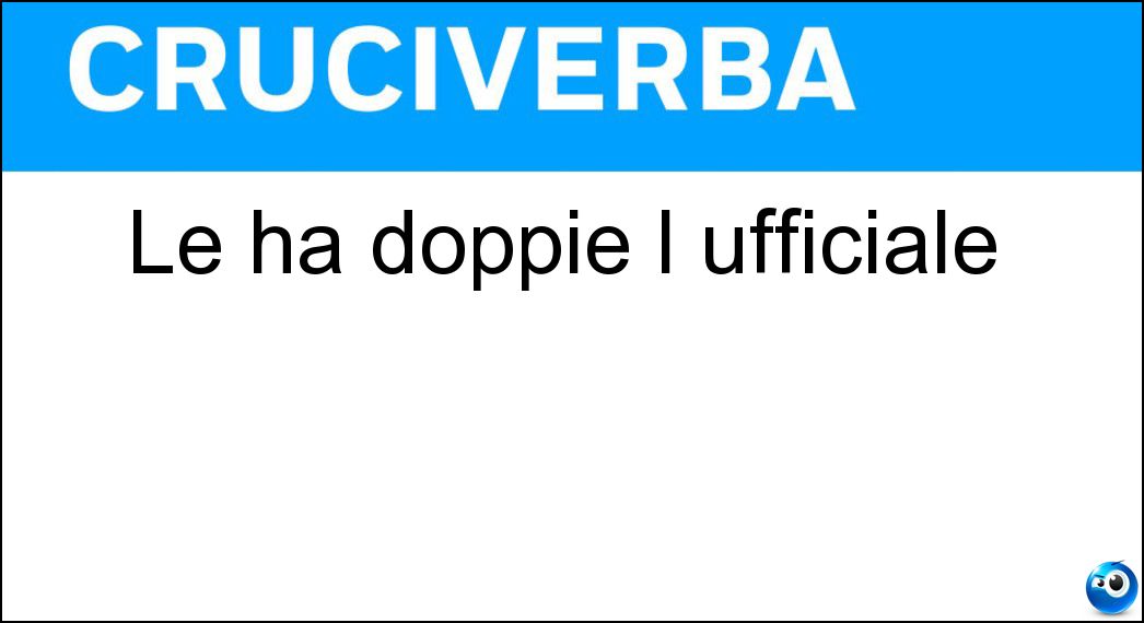 Definizione Cruciverba: Farla vuole dire andare avanti e indietro