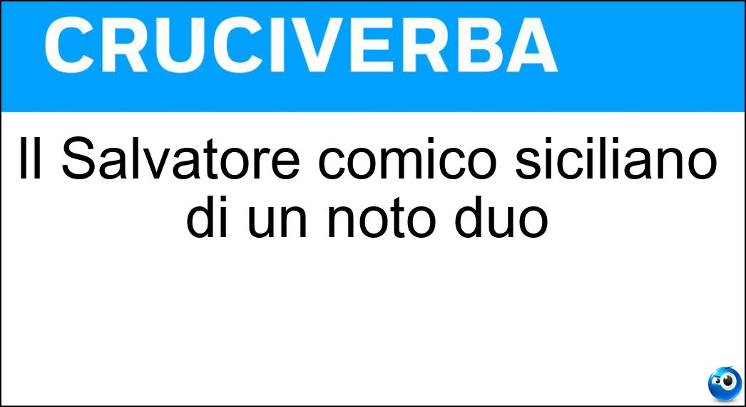 Definizione Cruciverba: Farla vuole dire andare avanti e indietro