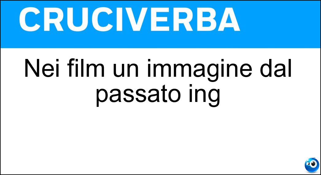 film immagine