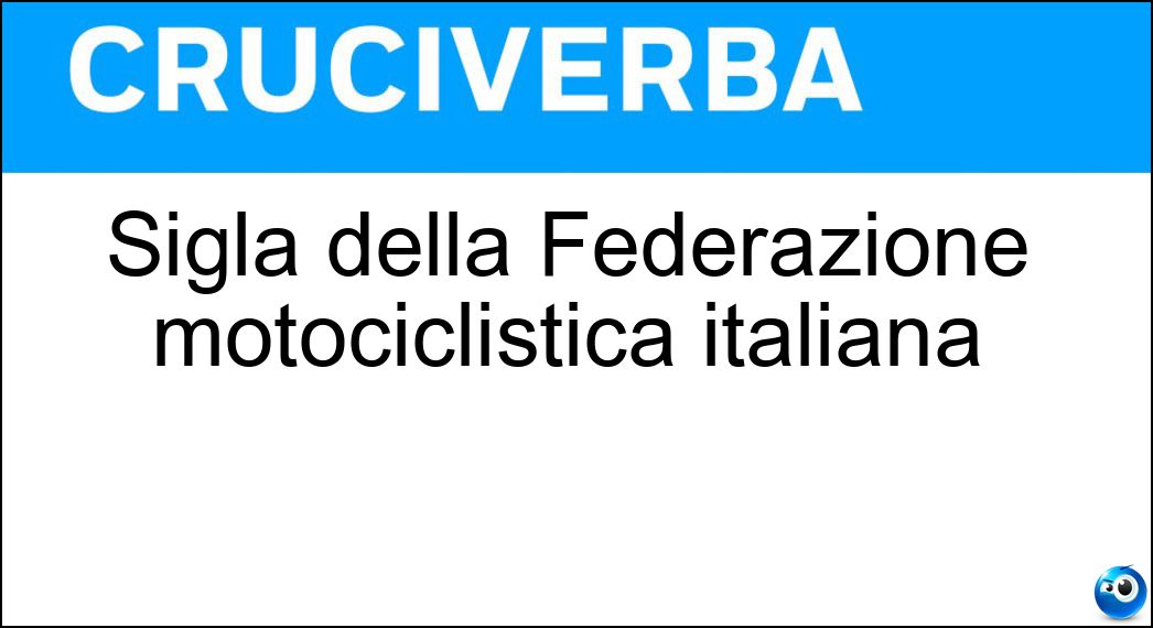 Definizione Cruciverba: Farla vuole dire andare avanti e indietro