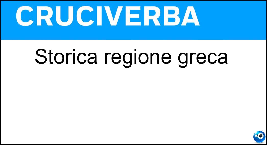 Storica regione greca Soluzione Storica regione greca - Focide