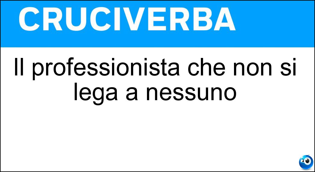 professionista lega