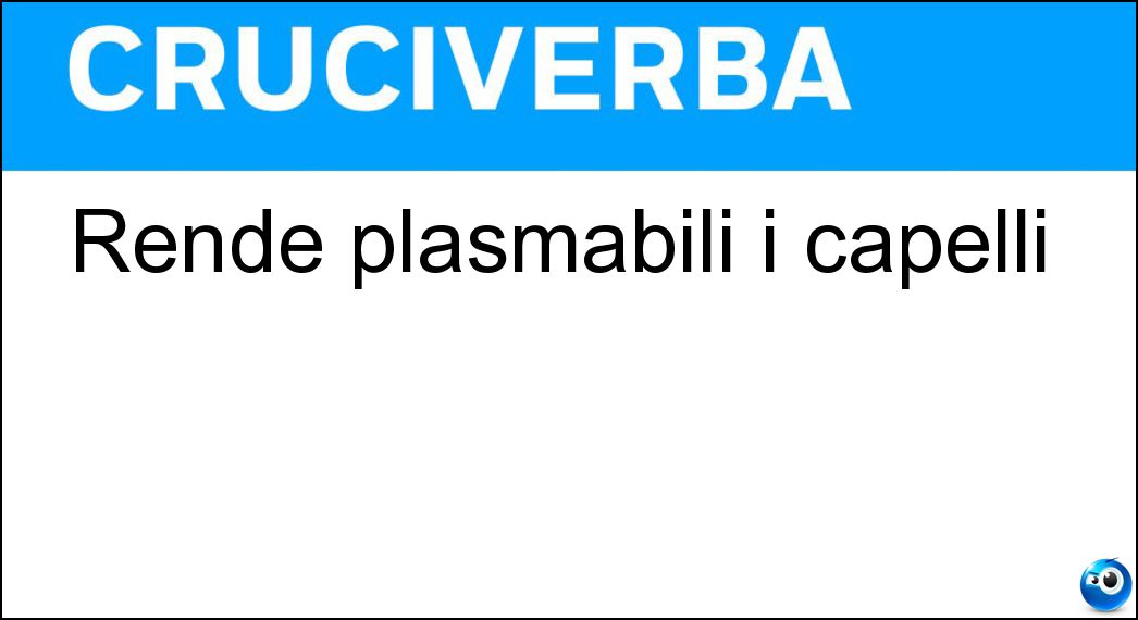 Rende plasmabili i capelli Soluzione Rende plasmabili i capelli - Gel