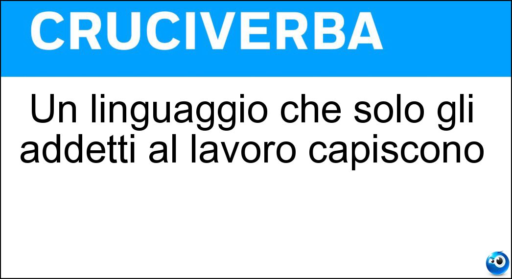 linguaggio solo