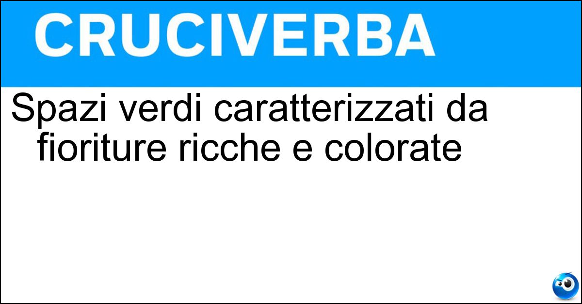 Soluzione Spazi verdi caratterizzati da fioriture ricche e colorate - Giardini Mediterranei