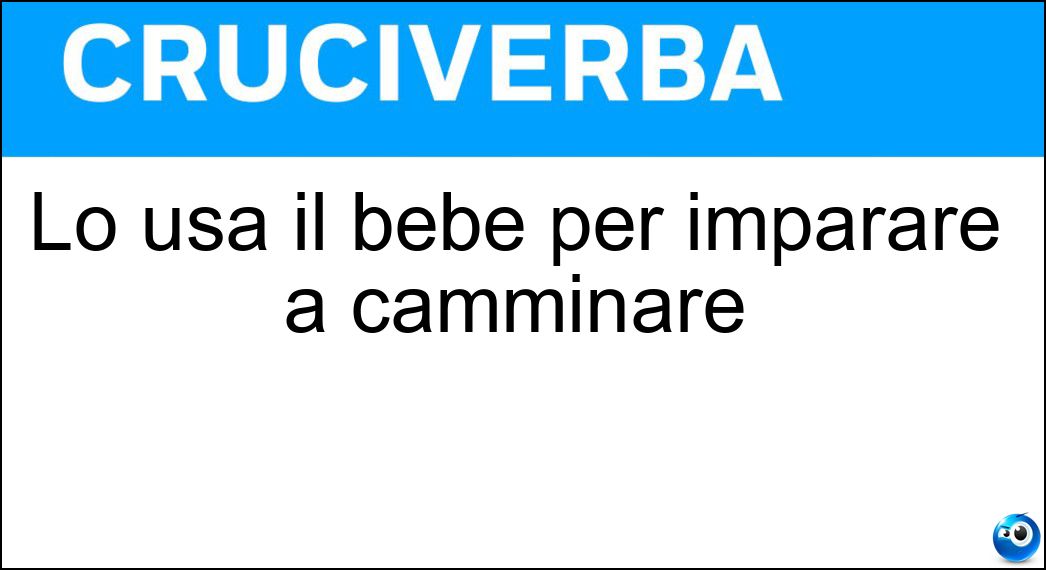 bebè imparare