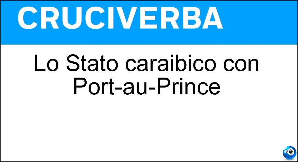 stato caraibico