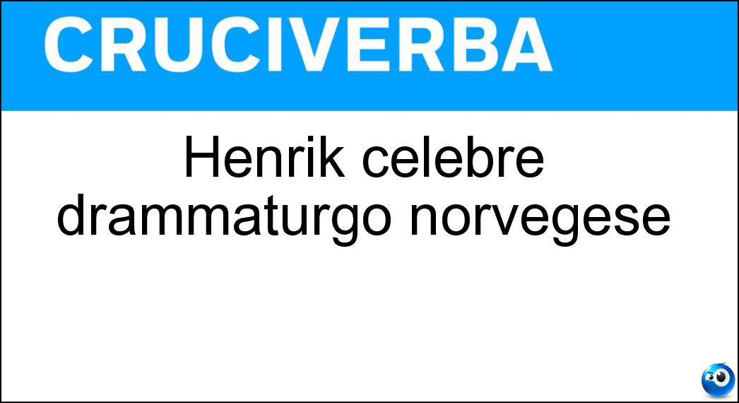 henrik celebre