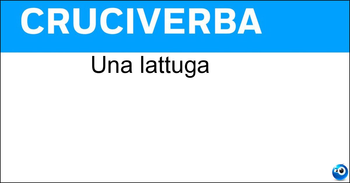 Soluzione Una lattuga - Iceberg