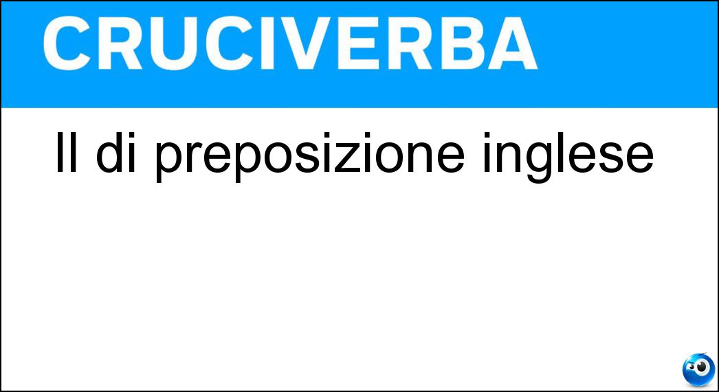 Definizione Cruciverba: Farla vuole dire andare avanti e indietro