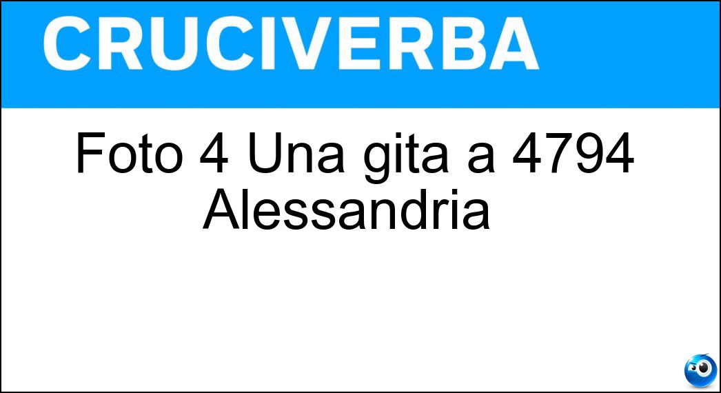 Soluzione Cruciverba: Foto 4 Una gita a 4794 Alessandria | - Risposta Il Mastio