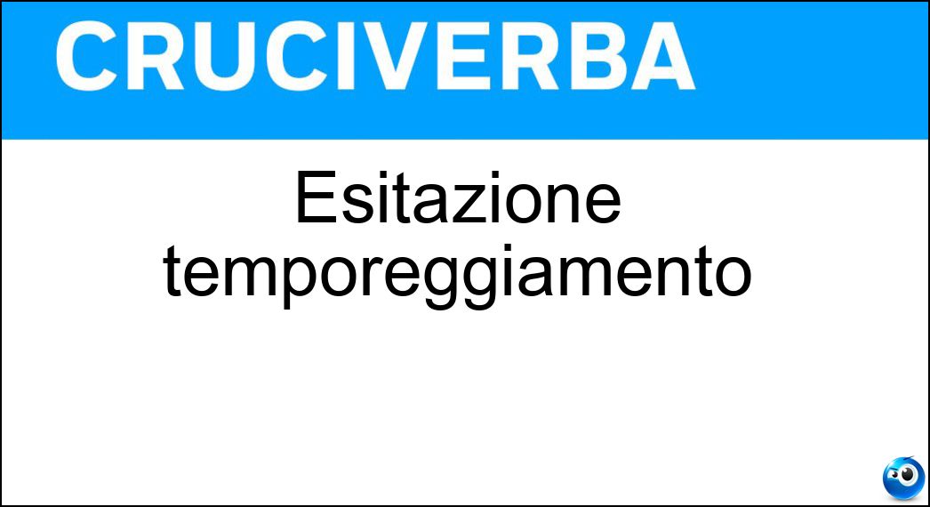 Definizione Cruciverba: Farla vuole dire andare avanti e indietro