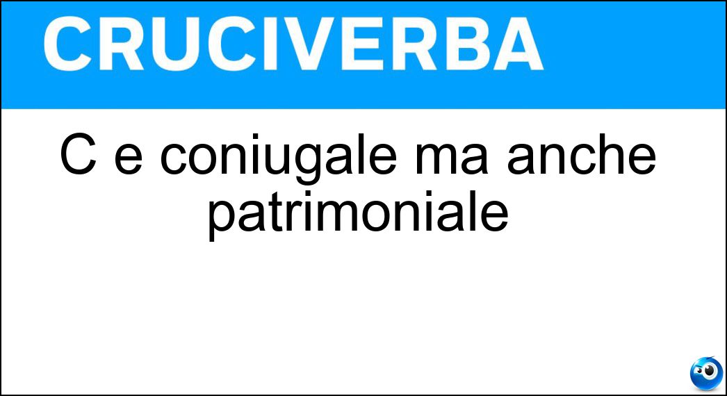 coniugale anche