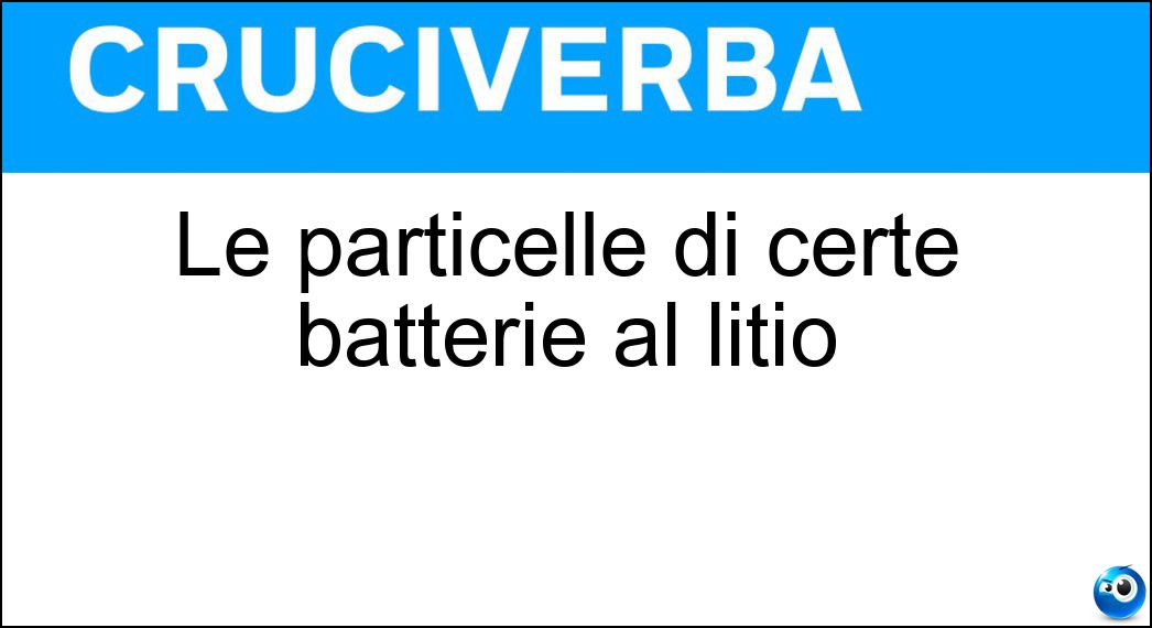 Definizione Cruciverba: Farla vuole dire andare avanti e indietro