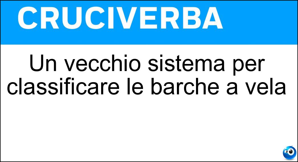 vecchio sistema