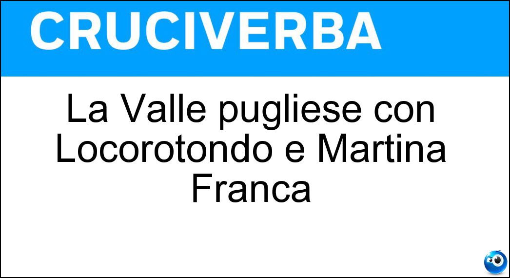 valle pugliese