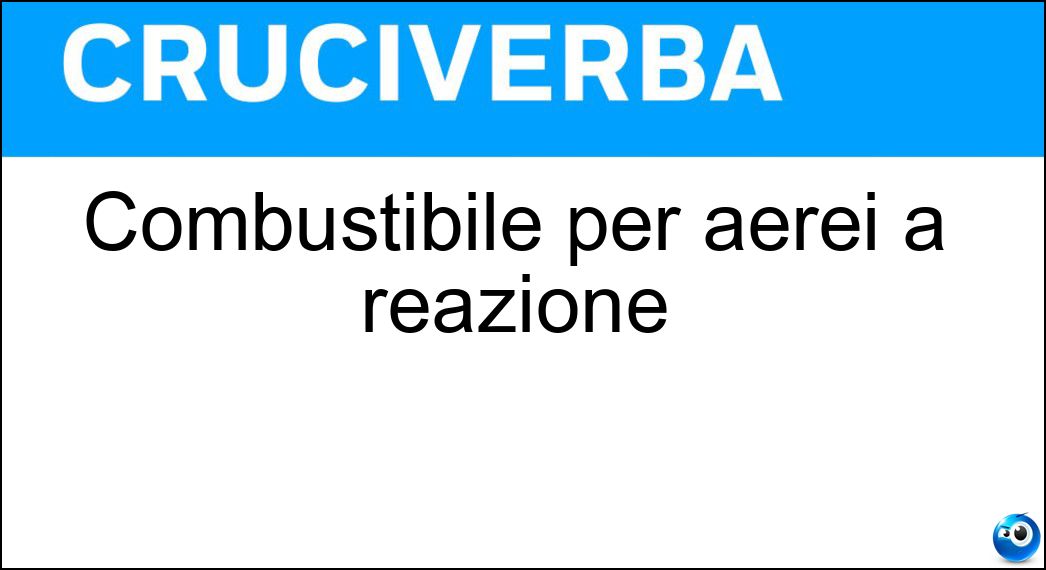 Combustibile per aerei a reazione Soluzione Combustibile per aerei a reazione - Kerosene