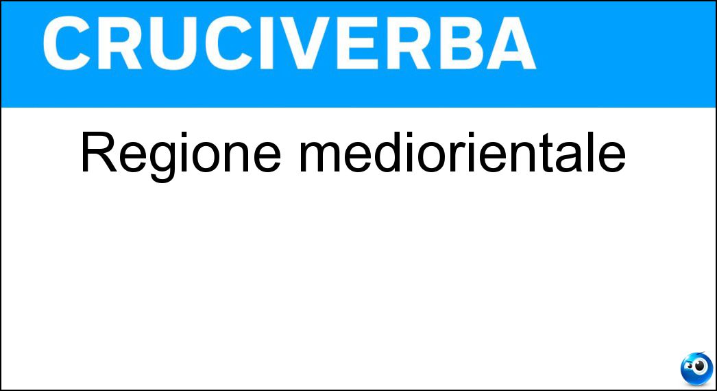Regione mediorientale Soluzione Cruciverba: Regione mediorientale - Risposta Kurdistan