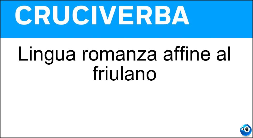 lingua romanza