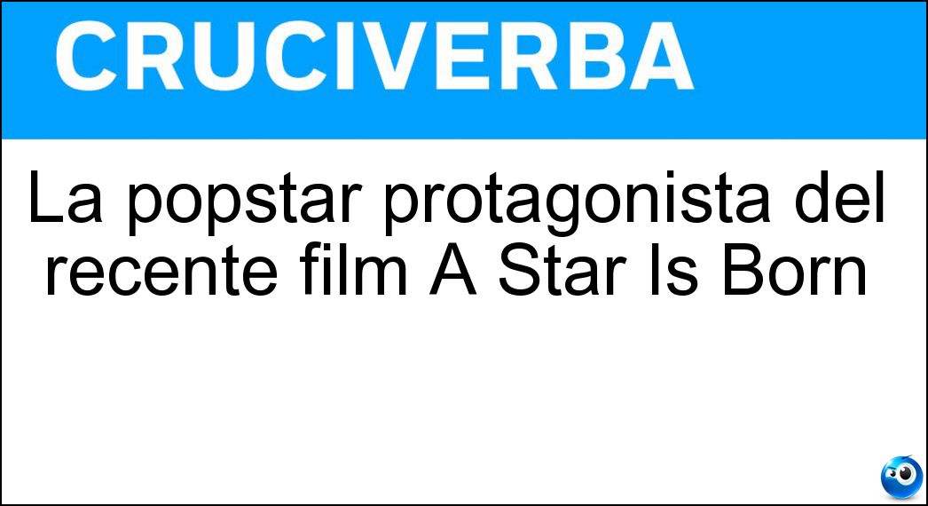 popstar protagonista