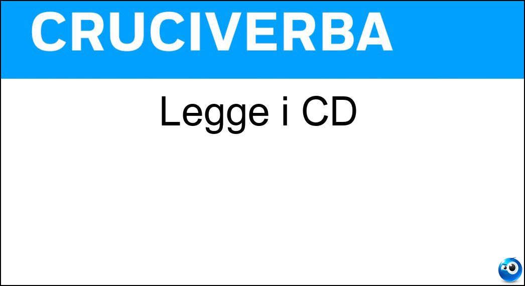 Legge i CD Soluzione Legge i CD - Laser
