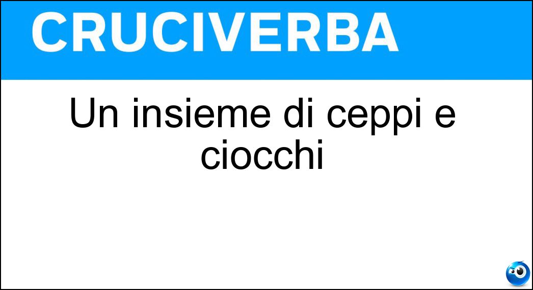 Soluzione Un insieme di ceppi e ciocchi - Legname