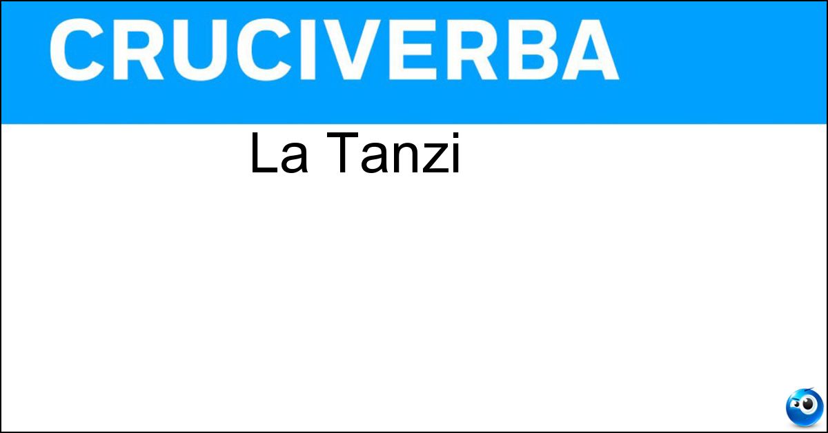 La Tanzi Soluzione La Tanzi - Lia