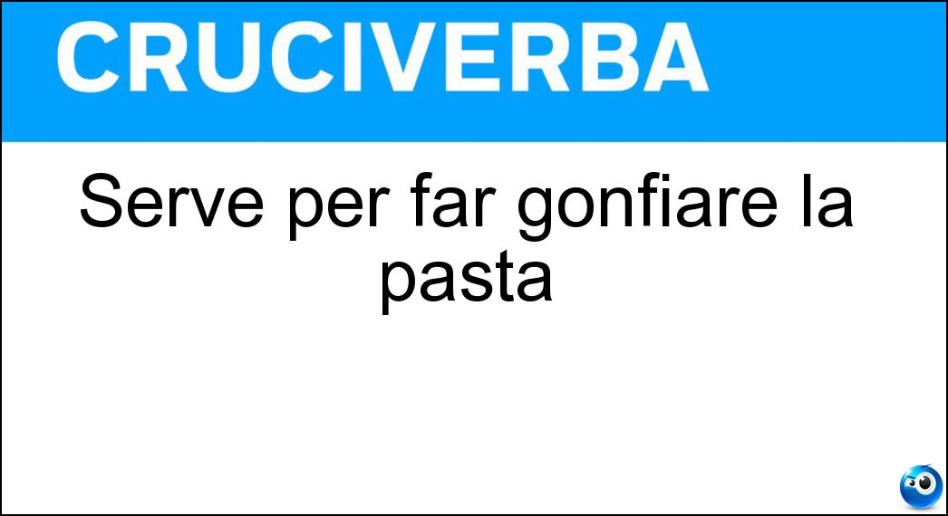 serve gonfiare