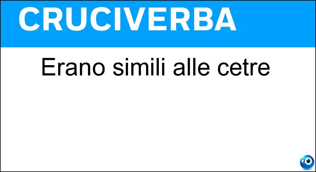 Erano simili alle cetre Soluzione Cruciverba: Erano simili alle cetre - Risposta Lire