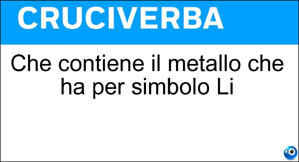 LITIOSO