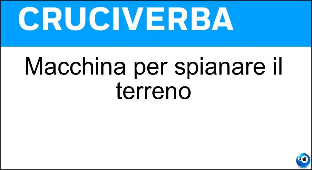 Macchina per spianare il terreno Soluzione Macchina per spianare il terreno - Livellatrice