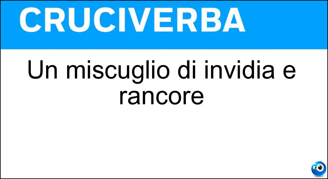 miscuglio invidia