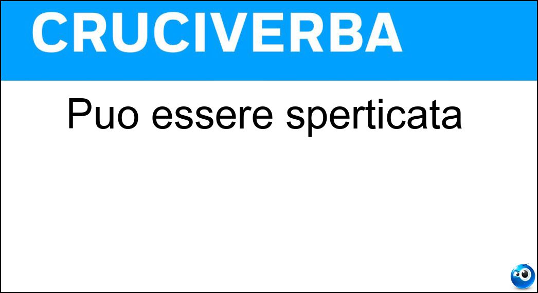 Può essere sperticata Soluzione Cruciverba: Può essere sperticata - Risposta Lode