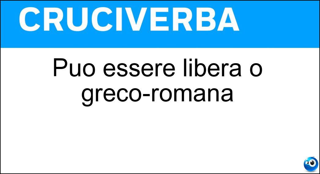 essere libera