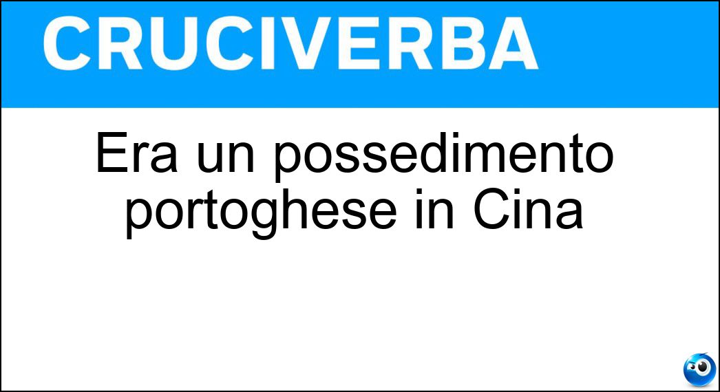 possedimento portoghese