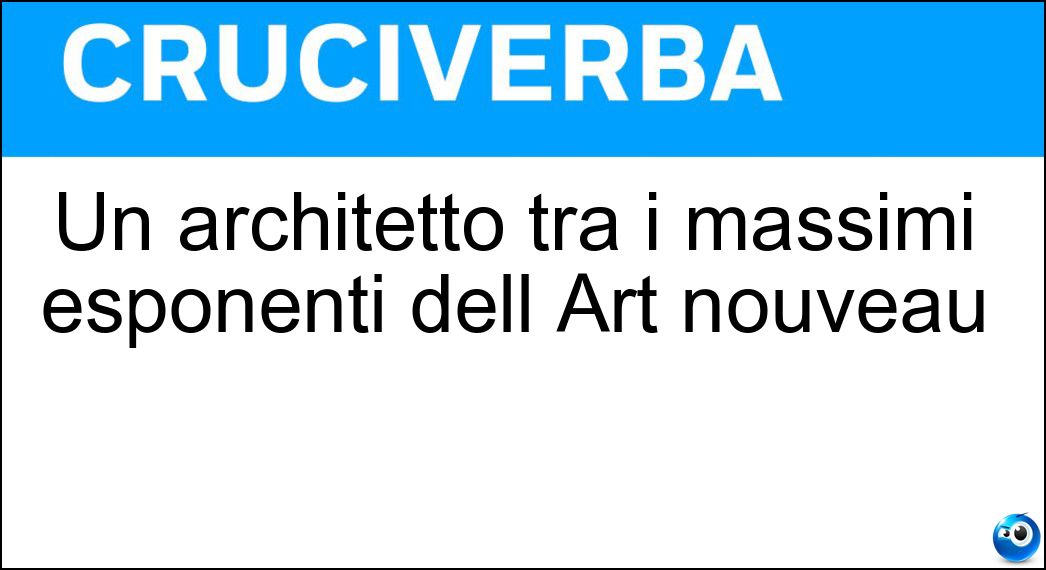 architetto massimi