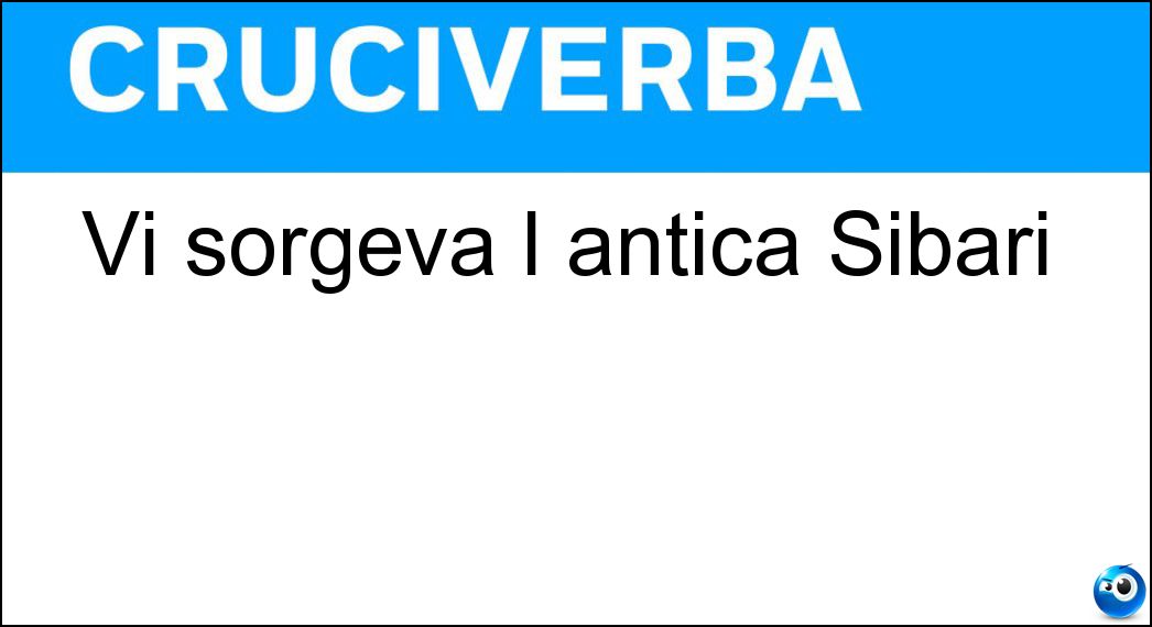 sorgeva antica